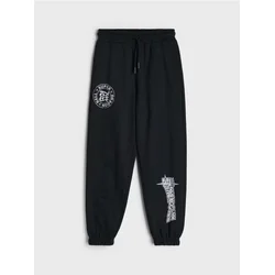 Sinsay - Donji deo trenerke loose jogger Dragon Ball - crno