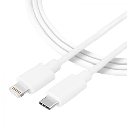 Tactical Smooth Thread kabel USB-C/Lightning - 0.3m - Bijela KP31185