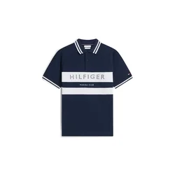 TOMMY HILFIGER Majica marine / bela