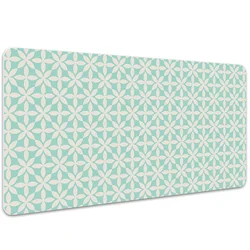 Decormat Namizna podloga White and blue pattern 90x45 cm
