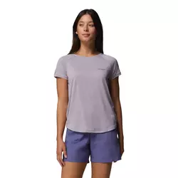 Columbia BOGATA BAY SS TEE, ženska majica za planinarenje, ljubičasta 2072571