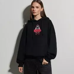 Dukserica sa kapuljačom i printom Billie Eilish