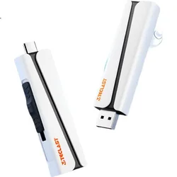 Teclast USB Flash memorija, 512GB, USB 3.2, USB 3.1, Type-C, Bela