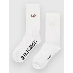 Blue Tomato Icon Socks dog brown