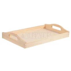 Velik raven pladenj