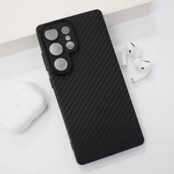 Maska Carbon fiber za Samsung S25 Ultra/ S938B crna