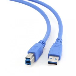 USB 3.0 kabl sa AM na BM priključak 1.8m Gembird CCP-USB3-AMBM-6