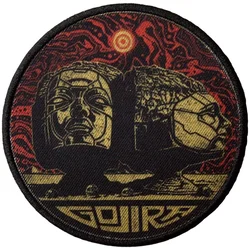 Gojira Scuplted Heads Iron-On Patch