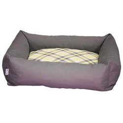 Pet Line Krevet za pse, 60x45cm, Sivo-bež
