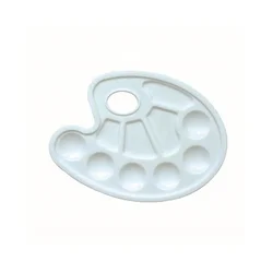 CRICCO Slikarska paleta, 10 posodic, bela