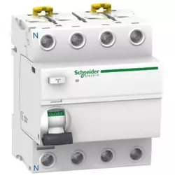 Schneider FID sklopka 4P, 63 A, 0.5 A, Bela