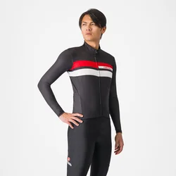 Castelli Dres Lineare - Črno rdeča, M