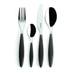 Guzzini Set pribora za jelo, 24 komada, Sivi