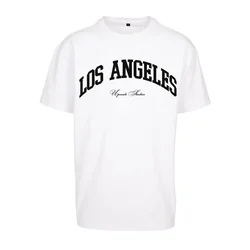 L.A. College Oversize T-shirt white
