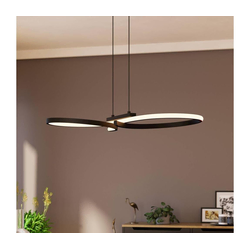 Eglo 901267 - LED luster na sajli SERPINS LED/21W/230V 3000K crne boje