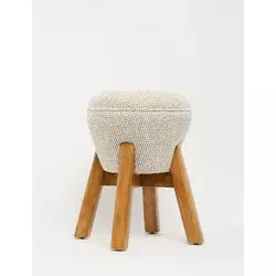 Atelier del Sofa Tabure Hermod, Krem