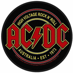 AC/DC Standard Patch High Voltage Rock N Roll (Loose)