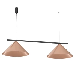 Luster na sajli CAPITAL 2xGX53/15W/230V ružičasto zlato