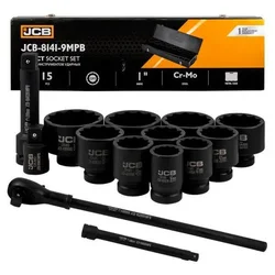 JCB Set NARAZNIH orodij 1 Cr-Mo 12-krakastih 15 ELEMENTOV