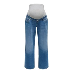 Only Maternity Kavbojke OLMMADISON BLUSH moder denim / siva
