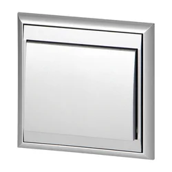 Vgradna triosna stikala Luna, 10A, 250V, WP-5L, srebrna