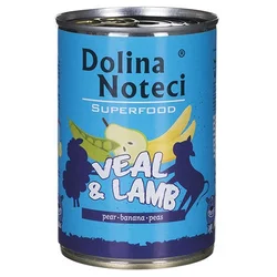 Dolina Noteci Superfood Dog Adult Teletina i Jagnjetina 400g