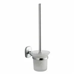 IO BAGNO LINEA WC ŠČETKA STEKLO KROM