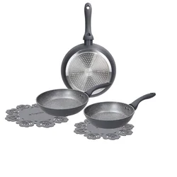 Tognana Set tiganja, 3 komada, Sivi