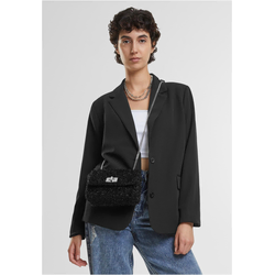 Womens long blazer black