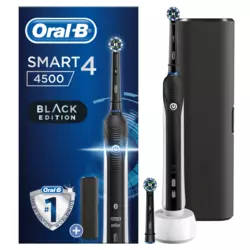 Oral-B električna zubna četkica 4500 SS CA Black + TravelCase