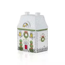 Aberto Design Dekorativni predmet SUS0232, 10x7x15 cm, Beli