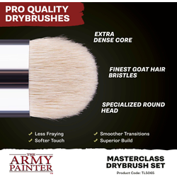 The Army Painter Masterclass Drybrush Set - 1 set.