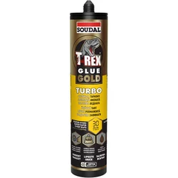 T-Rex Gold Turbo Montažno lepilo 290ml belo Soudal