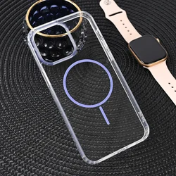 Maska za iPhone 15 Pro Max 6.7 Magsafe Color Line, Lavanda