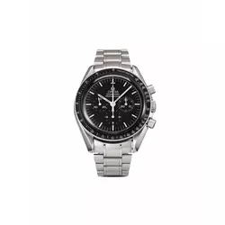 OMEGA - 1985 pre-owned Speedmaster Professional Moonwatch 42mm - unisex - Black