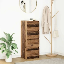 Komoda Staro drvo 37,5x35x99 cm Konstruirano drvo