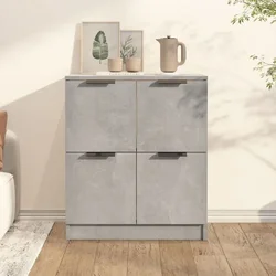 Komoda siva boja betona 60x30x70 cm od konstruiranog drva