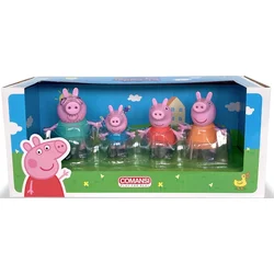 Comansi - Prasiatko Pepa Rodinka set 4 figúrky