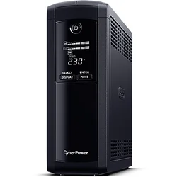 CyberPower Backup UPS VP1600EILCD - 960W / 1600 VA Line-interactive AVR IEC C13 x 8 LCD Display | VP1600EILCD