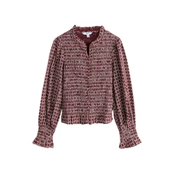 Next Bluza burgund/bela