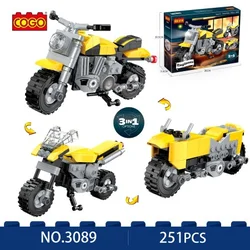 Cogo motor, 3 opcije sklapanja - broj delova: 251 ( 93657 )