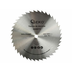 GEKO List žage 500 mm 40T 32 mm