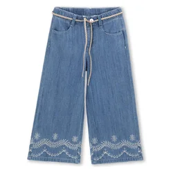 Original Marines hlače denim DH DGP3214F DGP3214F D modra 152