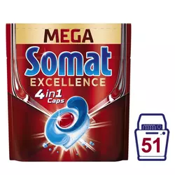 Somat kapsule za perilicu posuđa Excellence 4u1, 51/1