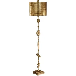 Flambeau FB-FRAGMENT-FL-G - Podna lampa FRAGMENT 1xE27/60W/230V