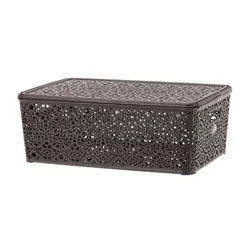 Korpa čipkasta 39x27x14cm sa poklopcem ( 18586 )
