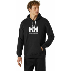 Helly Hansen Mens HH Logo Majica s kapuljačom Black XXL
