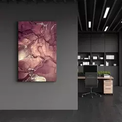 Wallity Dekorativna slika na kaljenom staklu, 46x72cm, Šarena