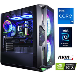 Računalnik MEGA 9000X Z490/i7-10700K/16GB/SSD1TB-NVMe/HDD4TB/RTX3080Ti-12GB/Brez OS