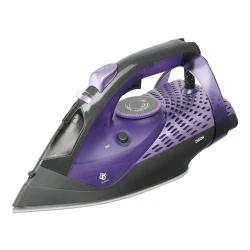 FG ELECTRONICS Pegla na paru FS213S Crno-ljubičasta